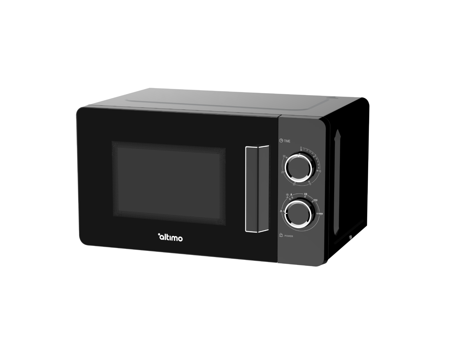 MMW702B Compact Manual Control Microwave with TurntableFree Stirrer